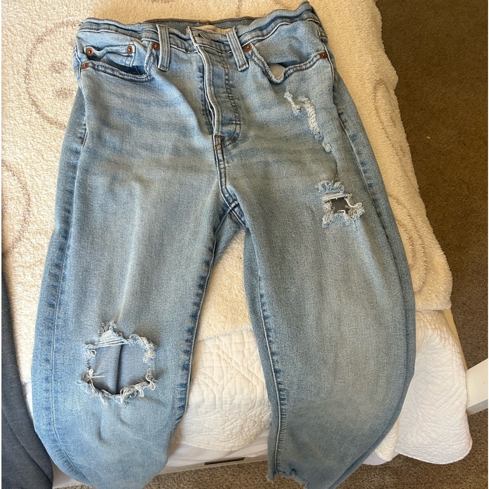 Levi straight jeans